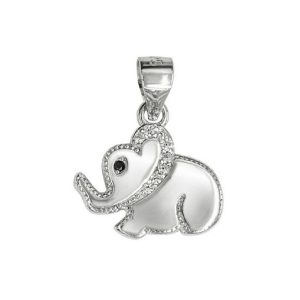 Colgante Elefante con piedras