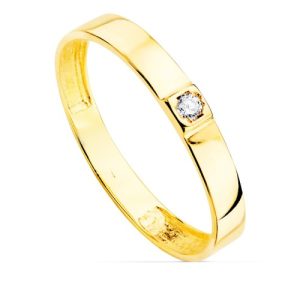 Sortija, Oro 18K