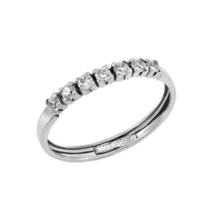 Sortija -Mod.xx, Oro 18K blanco