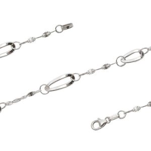 Pulsera -Mod.xx, Oro 18K blanco