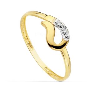 Sortija, Oro 18K