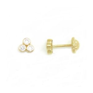 Pendiente, Oro 18K