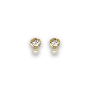 Pendientes -Mod.Dormilon, Oro 18K