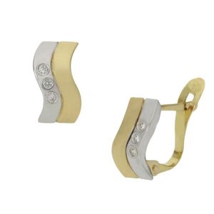 Pendientes -Mod.CC, Oro 18K