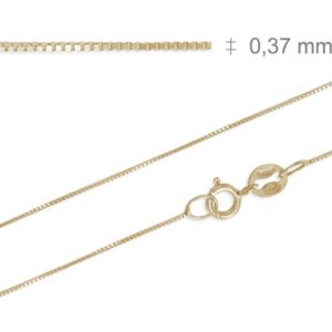 Cad.45cm -Mod.Veneciana (inc.Colgante), Oro 18K