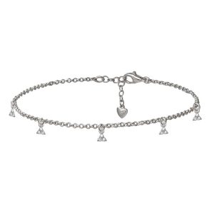 Tobillera, Plata de Ley