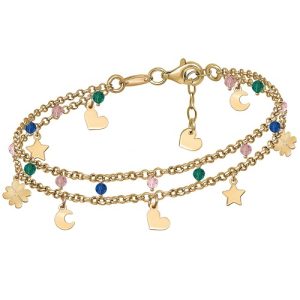 Pulsera, Plata B.Oro