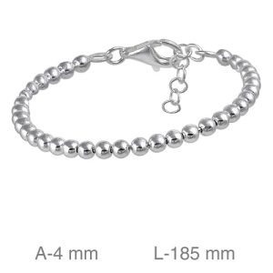 Pulsera, Plata de Ley