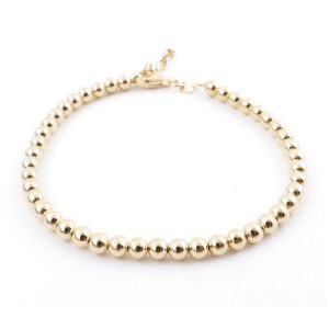 Pulsera, Plata con Baño Oro 18K