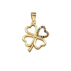 Colgante, Plata B.Oro