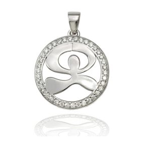 Colgante, Plata de Ley