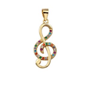 Colgante, Plata B.Oro