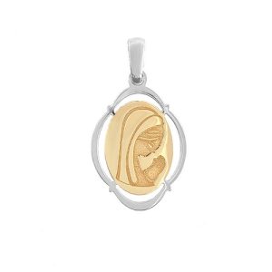 Medalla, Plata Bicolor