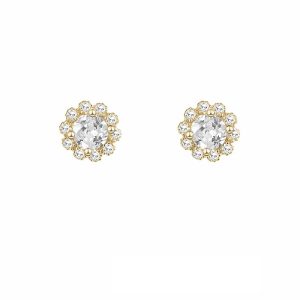 Pendiente, Plata B.Oro