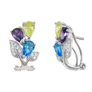 Pendiente, Plata C.Omega