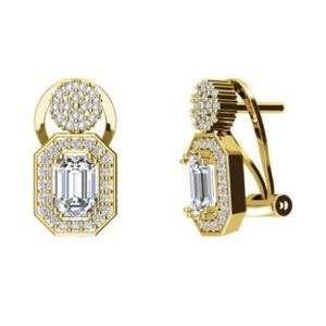 Pendiente, C.Omega B.Oro