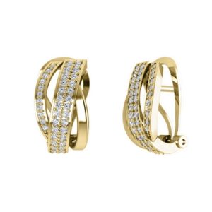 Pendiente, C.Omega B.Oro