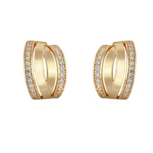 Pendiente, Plata B.Oro