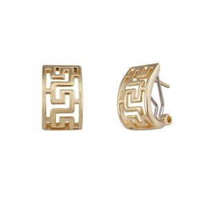 Pendiente, Plata B.Oro C.Omega