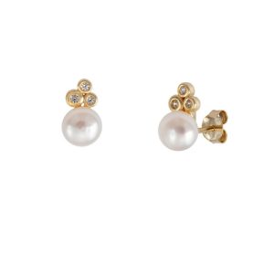 Pendiente, Plata B.Oro