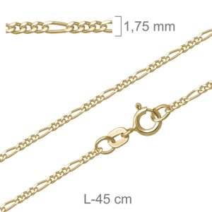 Cadena 3x1 A1,7L45 CiR, Pata B.Oro